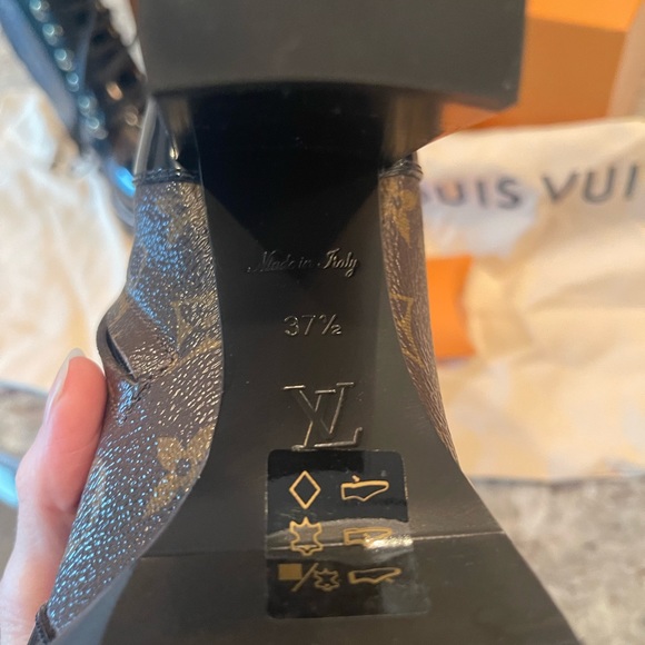 Louis Vuitton Star Trail Ankle Boot Size 37.5 100% Authentic Brand New with Box - Picture 8 of 12